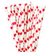 Red Heart Polka Dot Stirring Straws | Bulk Sizes-Brew Glitter®