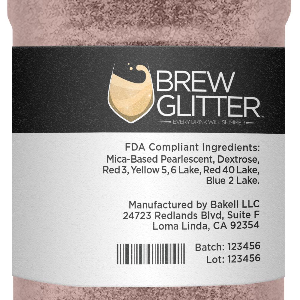 Rose Gold Brew Glitter | 45g Shaker-Brew Glitter®