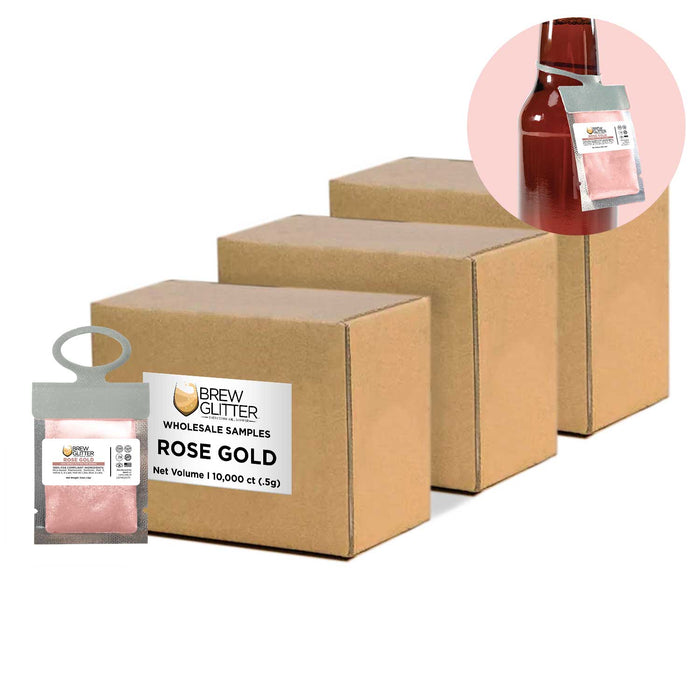 Rose Gold Brew Glitter® Necker | Wholesale-Brew Glitter®