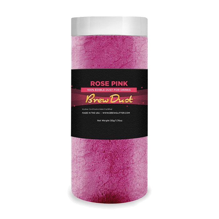Rosé Pink Edible Pearlized Brew Dust | Bulk Sizes-Brew Glitter®