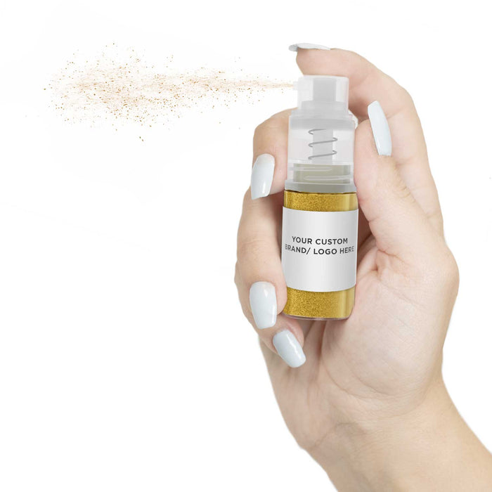 Royal Gold Tinker Dust® | 4g Glitter Spray Pump | Private Label by the Case-Brew Glitter®