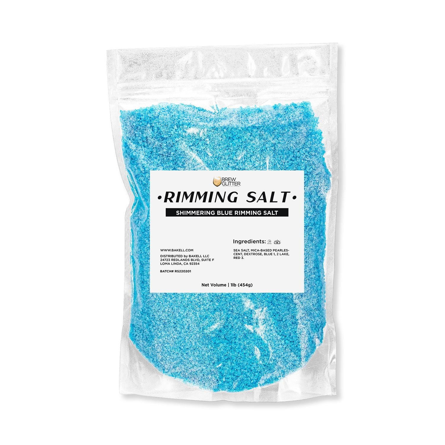 Shimmering Blue Cocktail Rimming Salt-Brew Glitter®