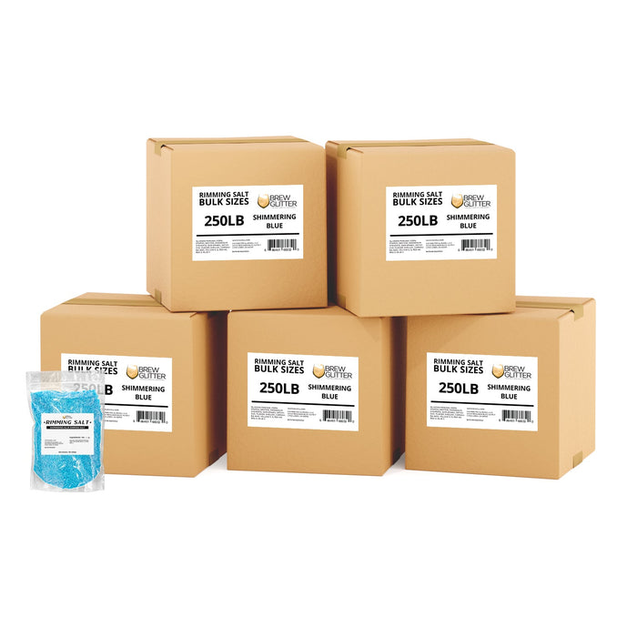 Shimmering Blue Rimming Salt | Bulk Sizes-Brew Glitter®