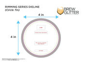 Shimmering Gold Rimming Salt | Private Label (48 units per/case)-Brew Glitter®