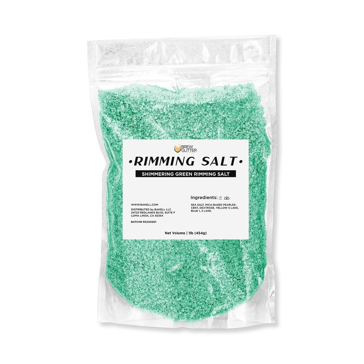 Shimmering Green Cocktail Rimming Salt-Brew Glitter®