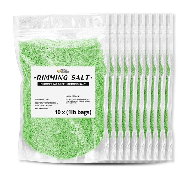 Shimmering Green Rimming Salt | Bulk Sizes-Brew Glitter®