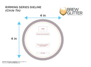 Shimmering Green Rimming Salt | Private Label (48 units per/case)-Brew Glitter®