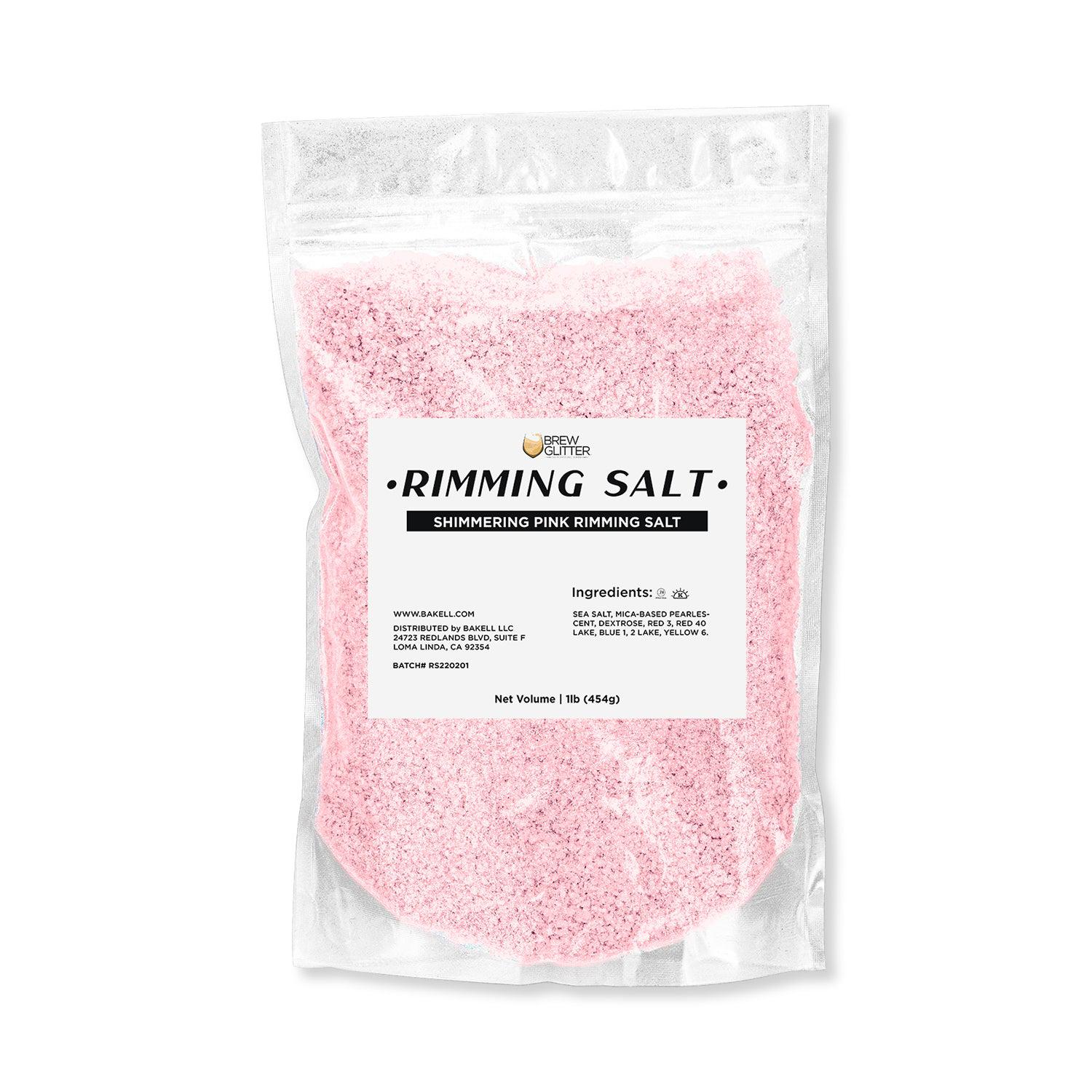 Shimmering Pink Cocktail Rimming Salt-Brew Glitter®