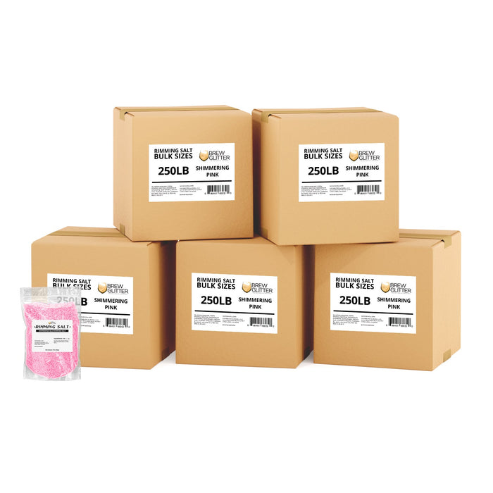 Shimmering Pink Rimming Salt| Bulk Sizes-Brew Glitter®