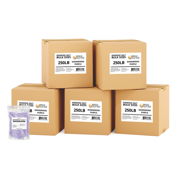 Shimmering Purple Rimming Salt | Bulk Sizes-Brew Glitter®