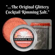 Shimmering Red Cocktail Rimming Salt-Brew Glitter®