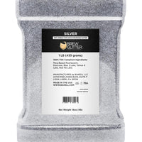 Silver Brew Glitter | Bulk Sizes-Brew Glitter®