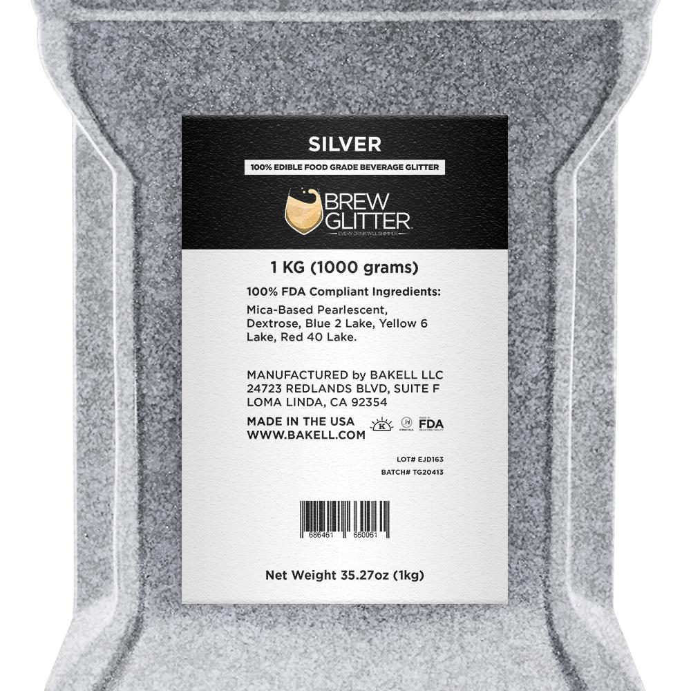 Silver Brew Glitter | Bulk Sizes-Brew Glitter®