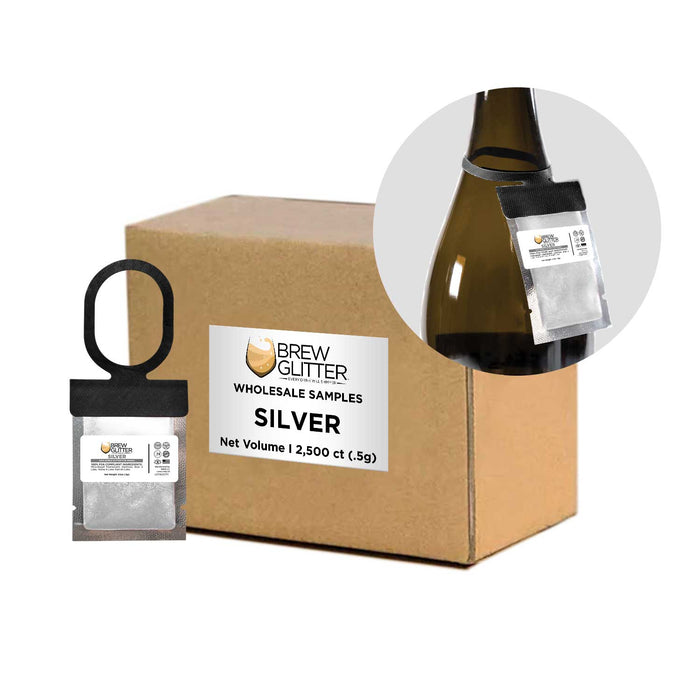Silver Brew Glitter® Necker | Wholesale-Brew Glitter®