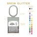 Silver Brew Glitter® Necker | Wholesale-Brew Glitter®