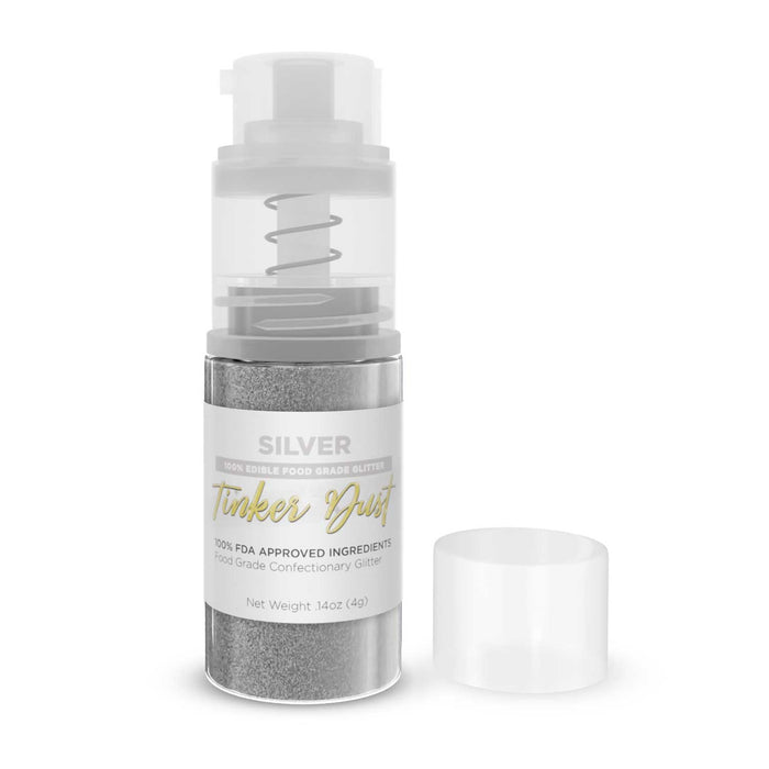 Silver Tinker Dust® 4g Spray Pump | Wholesale Glitter-Brew Glitter®