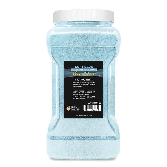 Soft Blue Edible Brew Dust | Bulk Sizes-Brew Glitter®