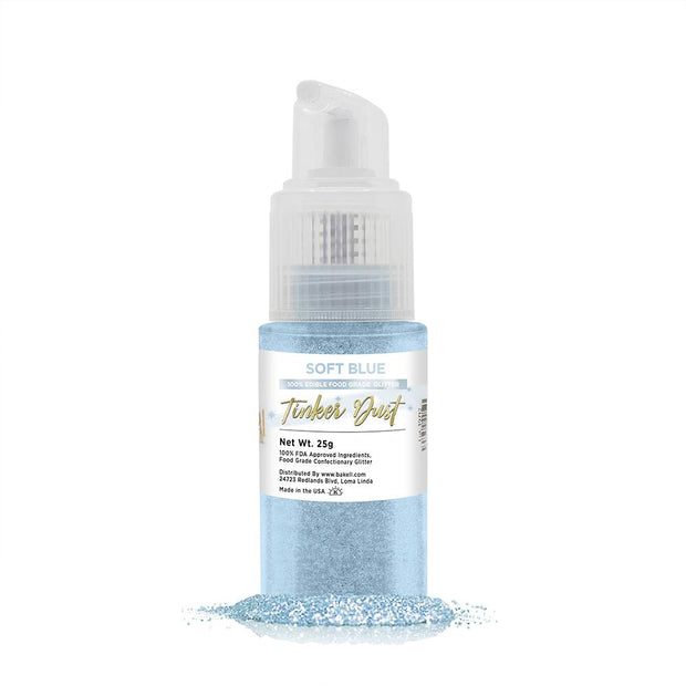 Soft Blue Tinker Dust Edible Glitter Spray Pump-Brew Glitter®