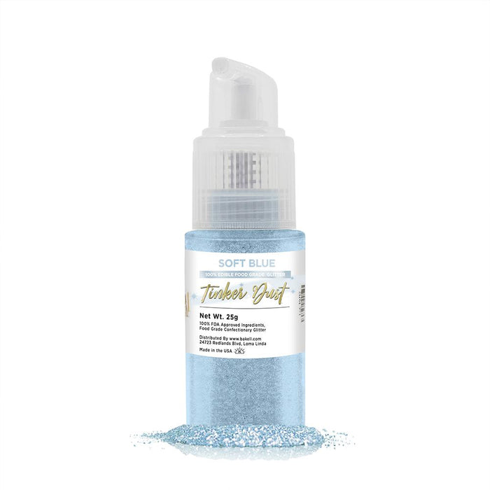 Soft Blue Tinker Dust Edible Glitter Spray Pump-Brew Glitter®