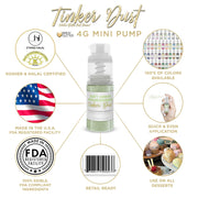 Soft Green Edible Glitter Spray 4g Pump | Tinker Dust®-Brew Glitter®