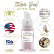 Soft Pink Tinker Dust Spray Pump by the Case | Private Label-Brew Glitter®