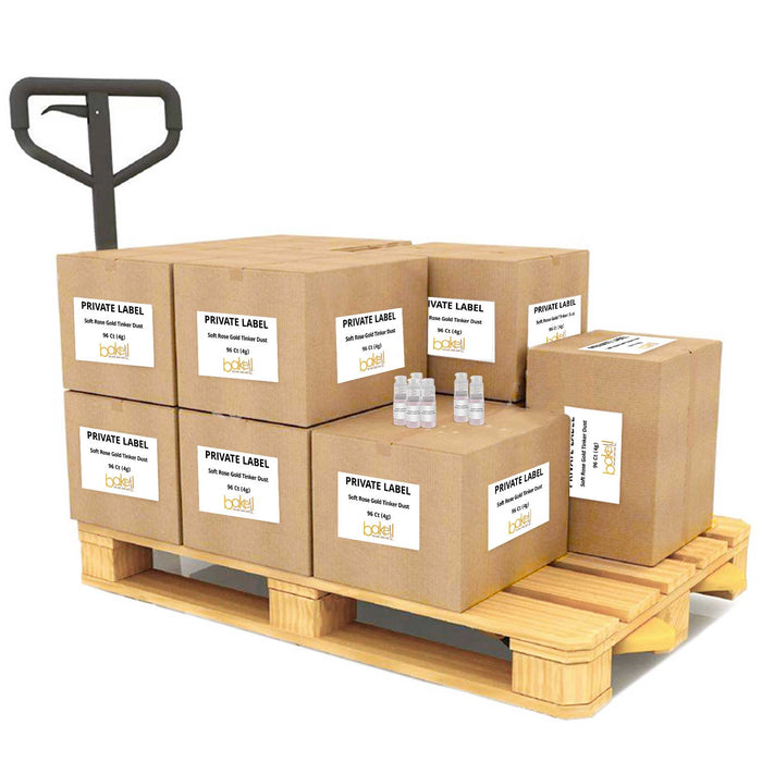 Soft Rose Gold Tinker Dust® | 4g Glitter Spray Pump | Private Label by the Case-Brew Glitter®