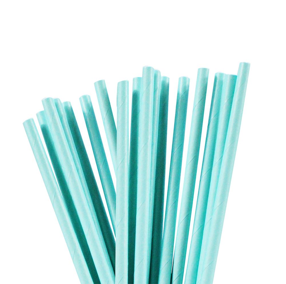 Solid Light Blue Stirring Straws-Brew Glitter®
