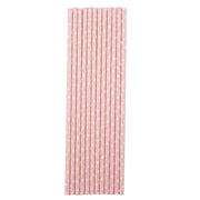 Solid Pink with White Polka Dots Stirring Straws | Bulk Sizes-Brew Glitter®