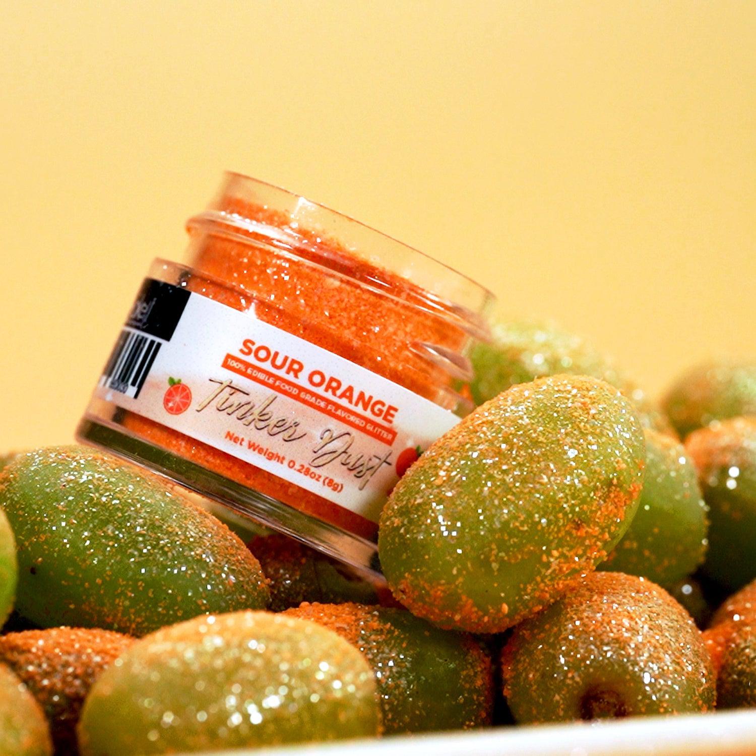 Sour Orange Flavored Tinker Dust | Food Grade Glitter-Brew Glitter®