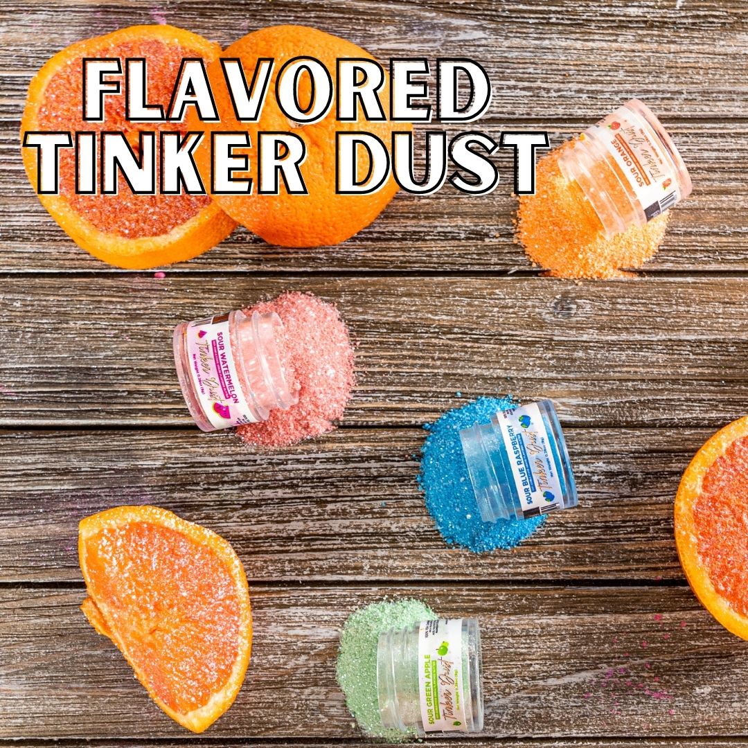 Sour Orange Flavored Tinker Dust | Food Grade Glitter-Brew Glitter®