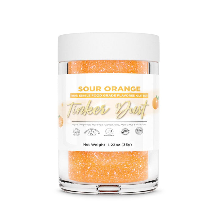 Sour Orange Flavored Tinker Dust | Food Grade Glitter-Brew Glitter®