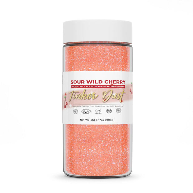 Buy Burgundy Red Tinker Dust Food Grade Edible Glitter, Bulk Sizes, $$37.98 USD