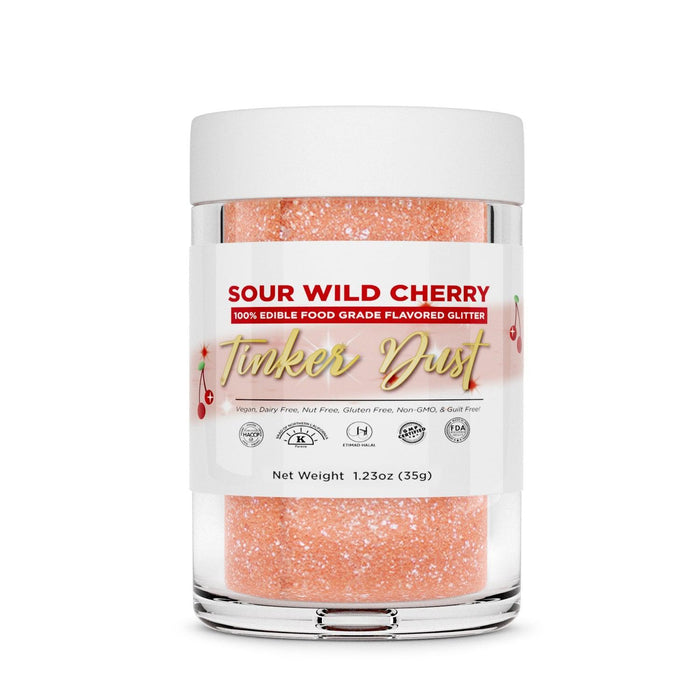 Sour Wild Cherry Flavored Tinker Dust | Food Grade Glitter-Brew Glitter®