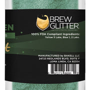 Spruce Green Edible Pearlized Brew Dust | Bulk Sizes-Brew Glitter®
