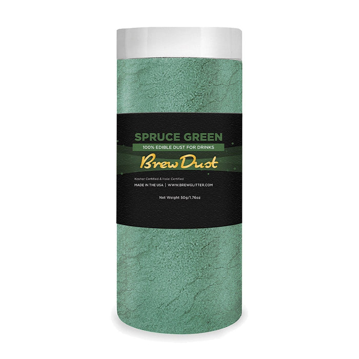 Spruce Green Edible Pearlized Brew Dust | Bulk Sizes-Brew Glitter®