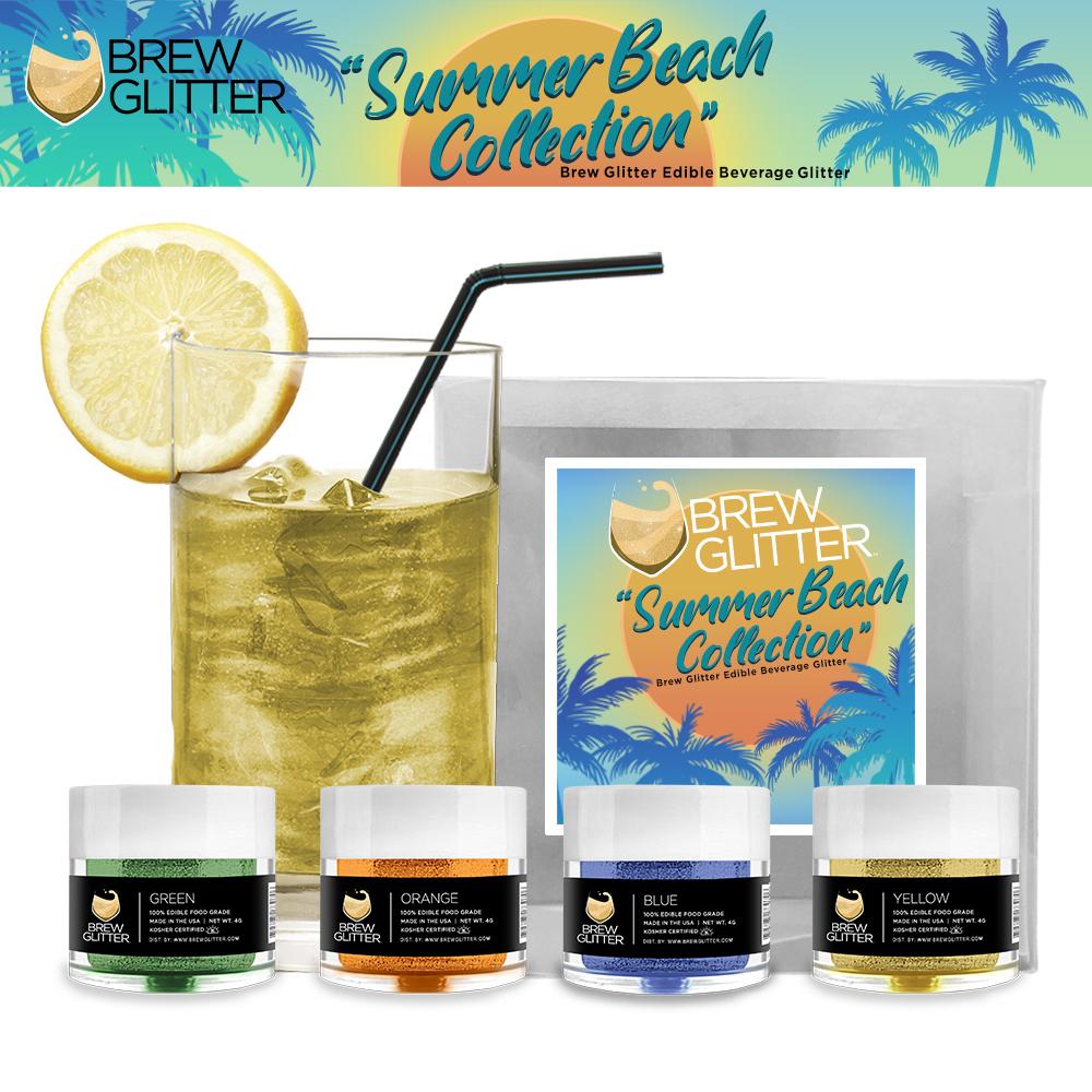 Summer Beach Brew Glitter Combo Pack (4 PC)-Brew Glitter®