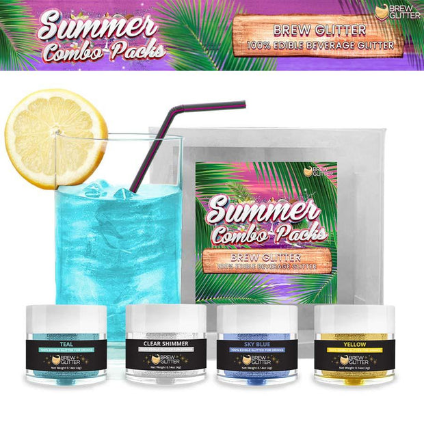Summer Brew Glitter Combo Pack Collection A (4 PC Set)-Brew Glitter®