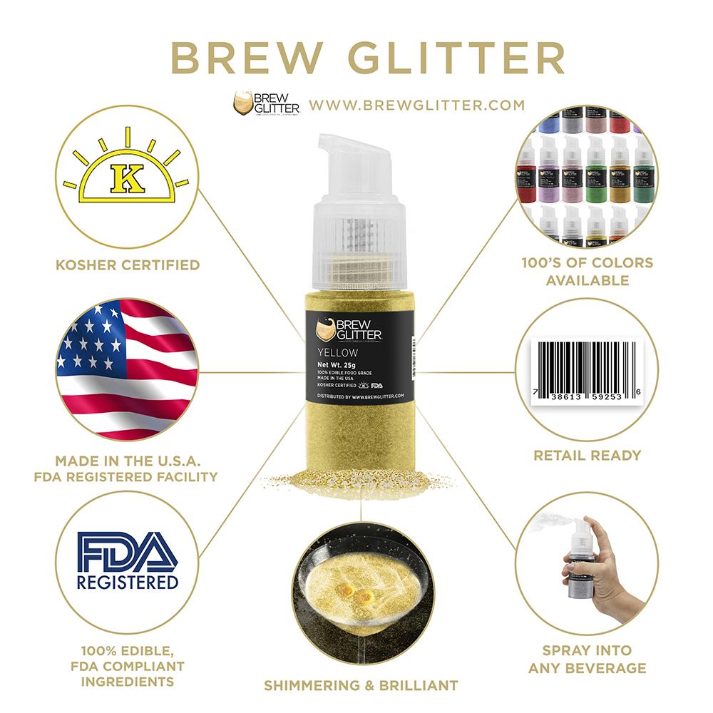 Summer Brew Glitter Spray Pump Combo Pack Collection A (4 PC Set)-Brew Glitter®