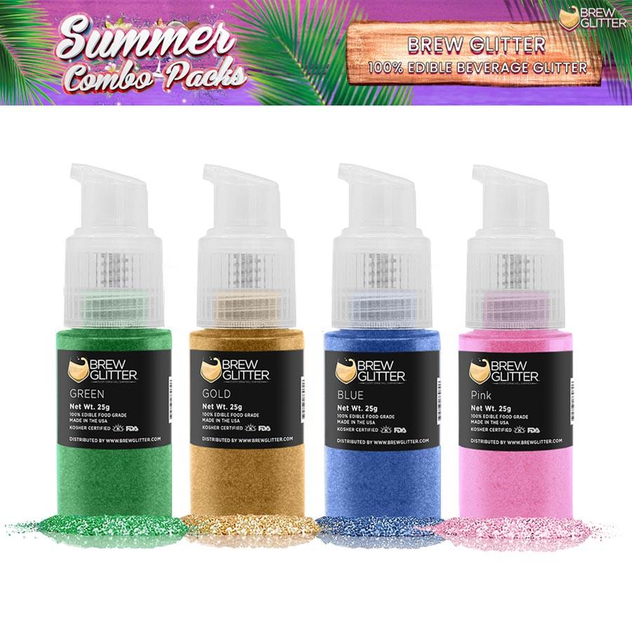 Summer Brew Glitter Spray Pump Combo Pack Collection B (4 PC Set)-Brew Glitter®