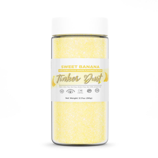 Sweet Banana Flavored Tinker Dust | Food Grade Glitter-Brew Glitter®