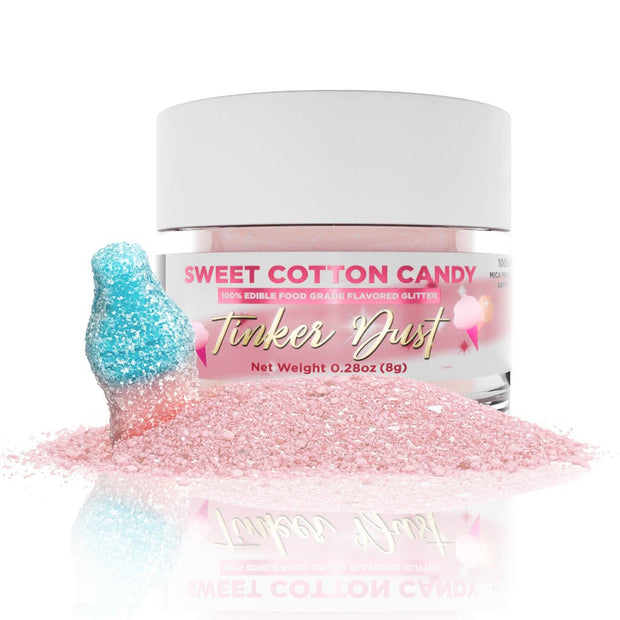 Sweet Cotton Candy Flavored Tinker Dust | Food Grade Glitter-Brew Glitter®