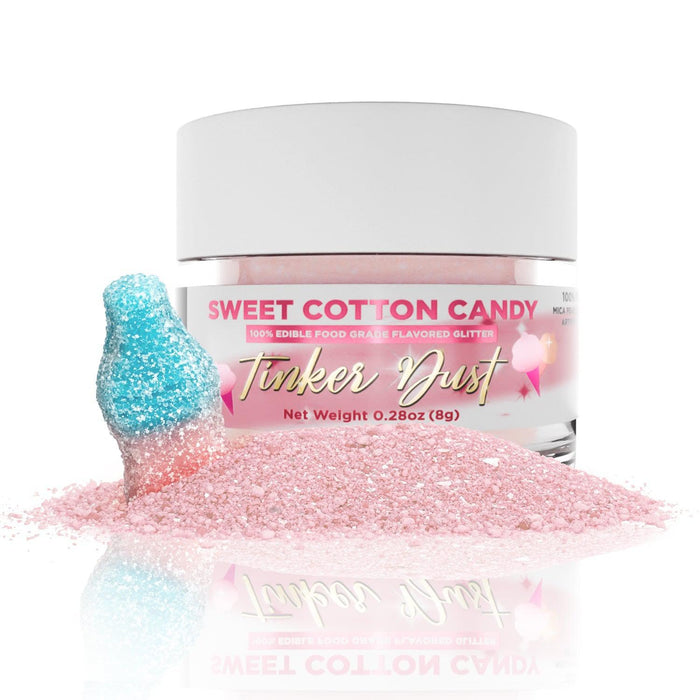 Sweet Cotton Candy Flavored Tinker Dust | Food Grade Glitter-Brew Glitter®