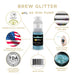 Teal Brew Glitter | Mini Pump Wholesale by the Case-Brew Glitter®