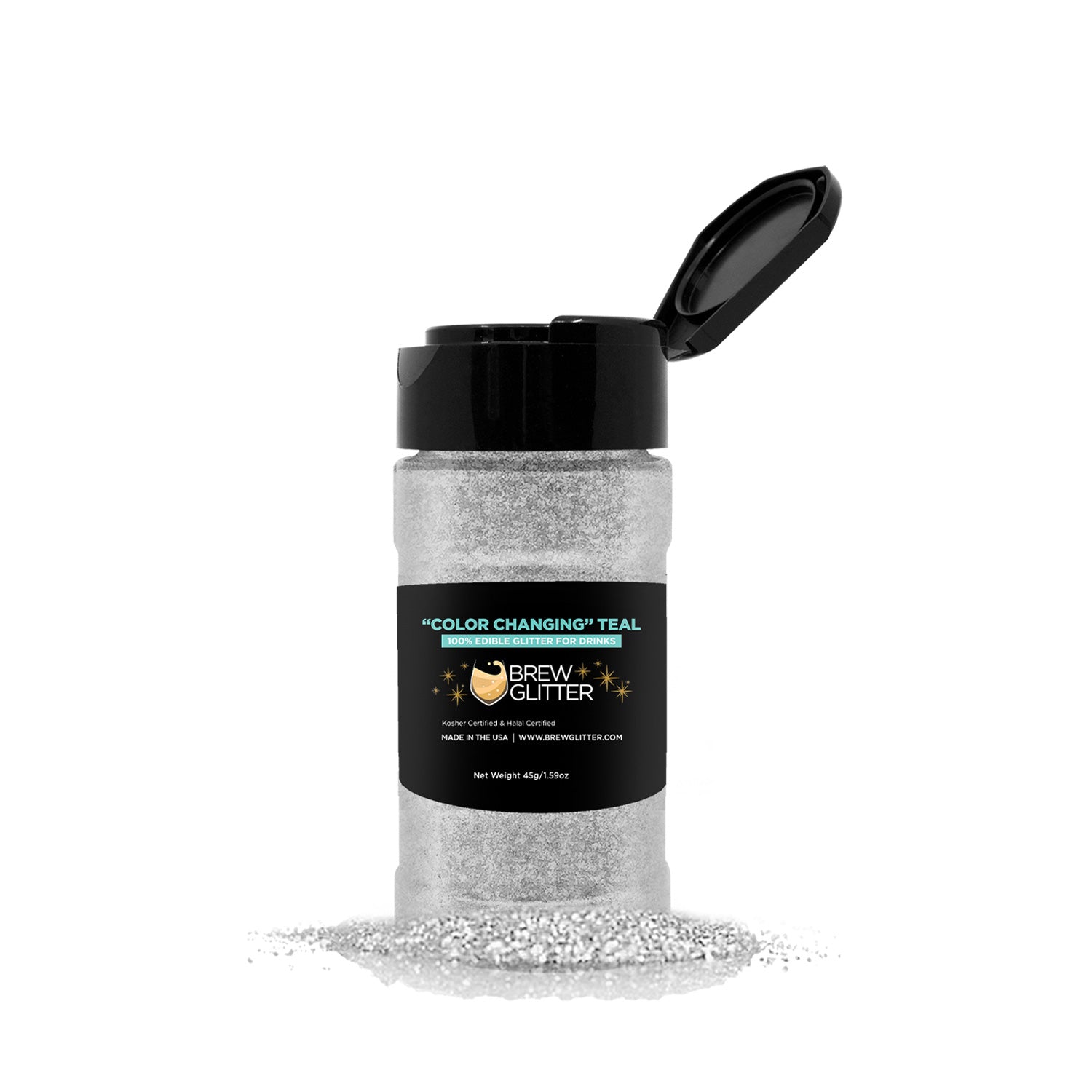 Teal Color Changing Brew Glitter | 45g Shaker-Brew Glitter®