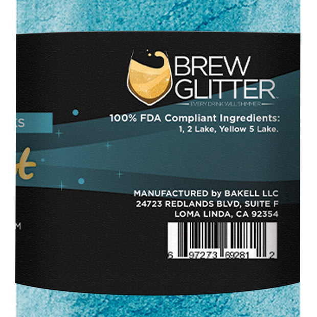 Teal Edible Brew Dust | Bulk Sizes-Brew Glitter®