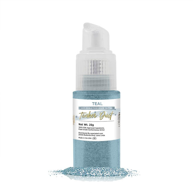 Teal Tinker Dust Edible Glitter Spray Pump-Brew Glitter®