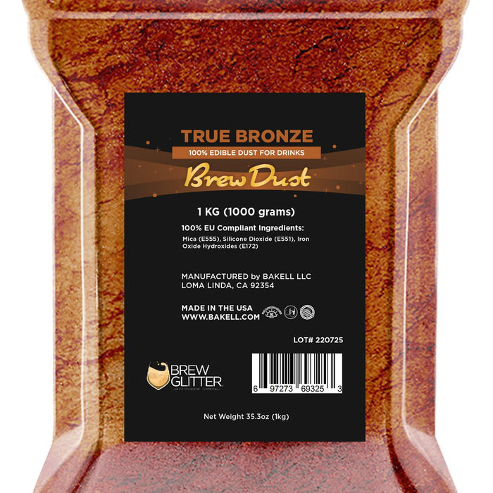True Bronze Brew Dust® | EU Compliant Bulk Sizes-Brew Glitter®