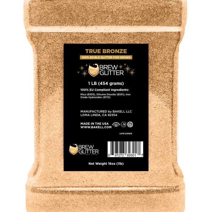 True Bronze Brew Glitter® | EU Compliant Bulk Sizes-Brew Glitter®