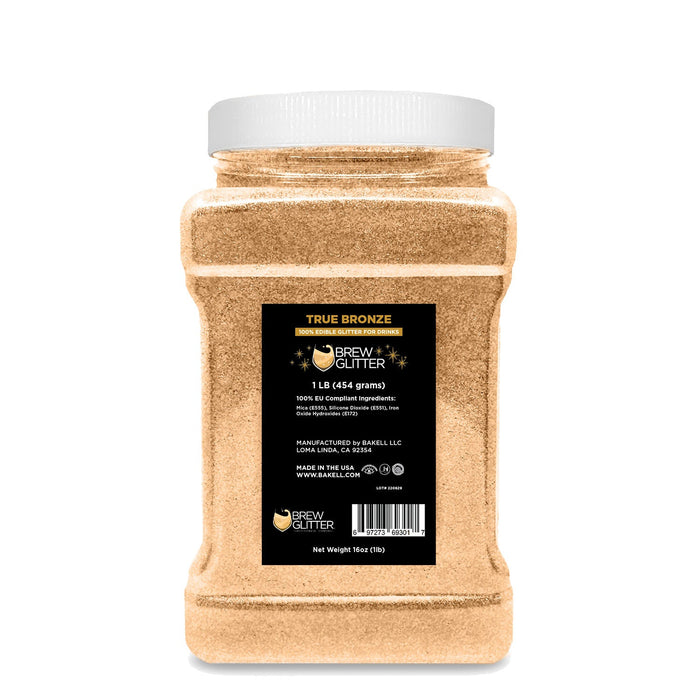 True Bronze Brew Glitter® | EU Compliant Bulk Sizes-Brew Glitter®