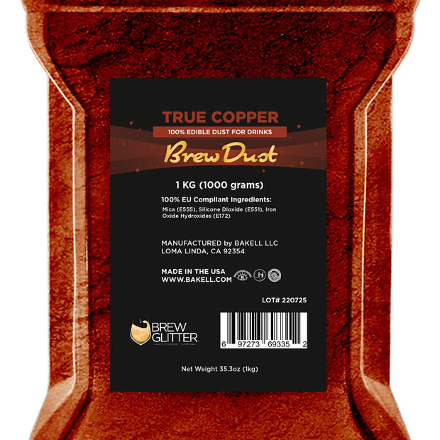 True Copper Brew Dust by the Case | EU Compliant Wholesale-Brew Glitter®